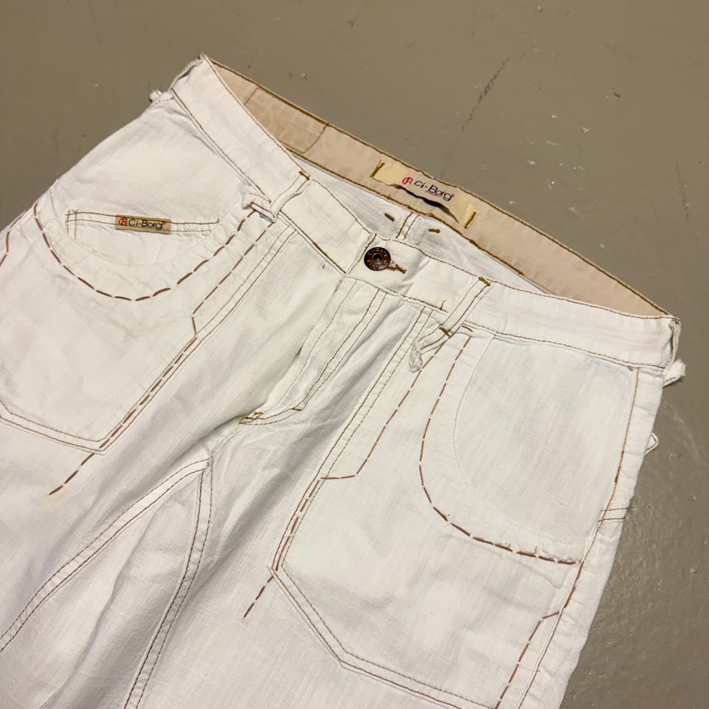2000‘s Ci-Borg Hip Hop Baggy Pants *sehr selten 36x32