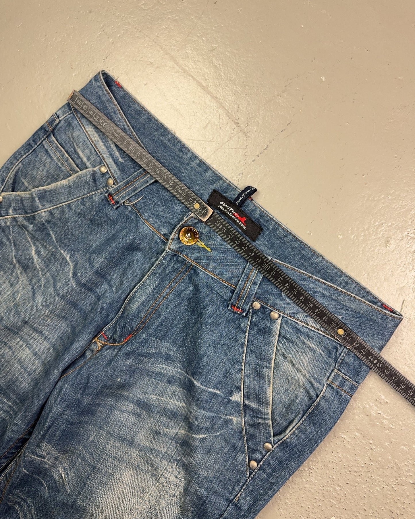2000's Rieton Korean Archive Baggy Jeans *rare 34x30 (L)