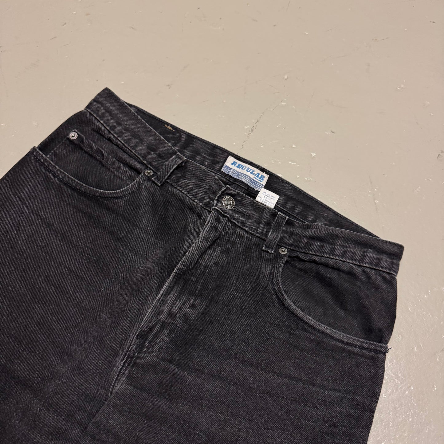 1990‘s Old Navy Baggy Heavy Denim Jeans *rare 34x34