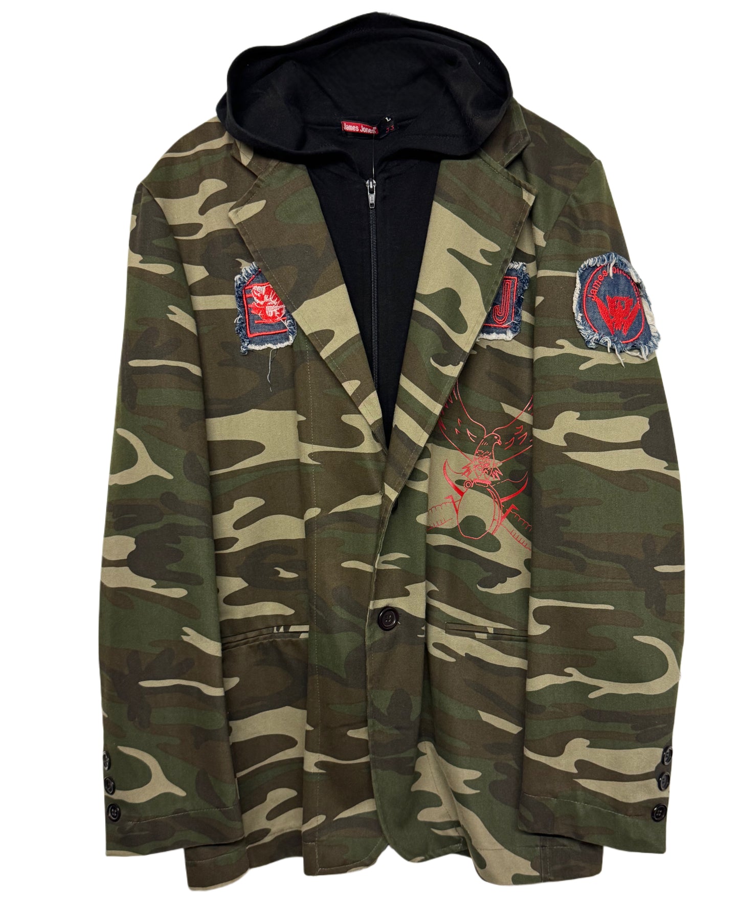 2000‘s Deadstock James Jones Blazer Zip Jacket *rare (L)
