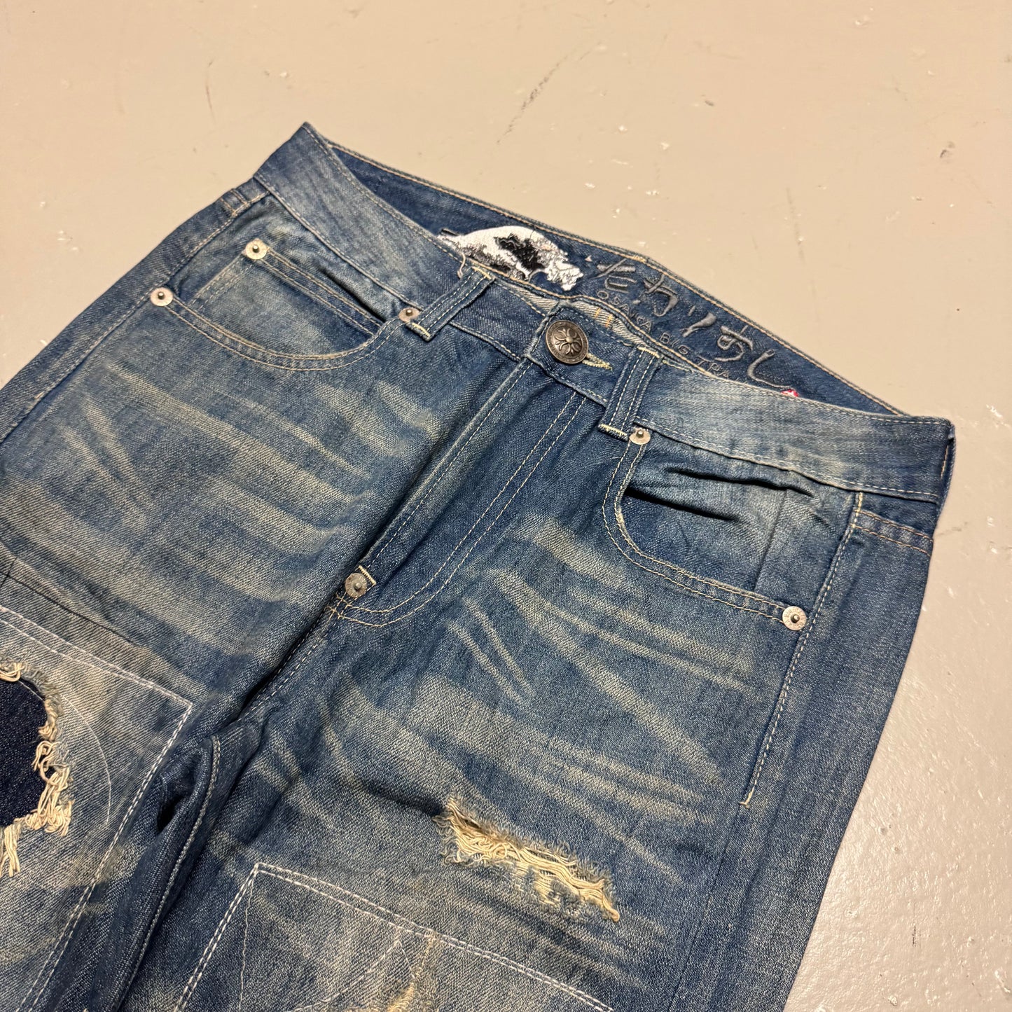2000‘s Osaka Big Train Japanese Archive Baggy Jeans *very rare 30x34