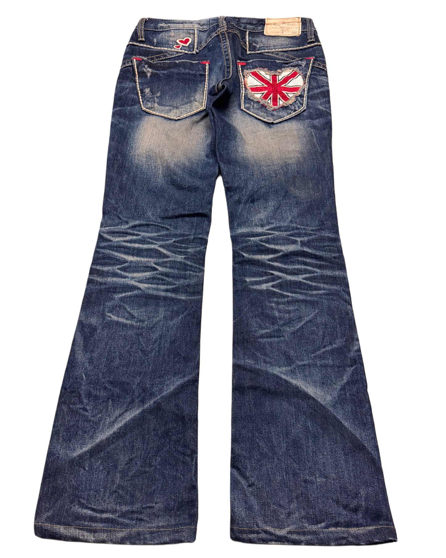 2000‘s Lolita Japanese Flared Jeans Women‘s *sehr selten (S)