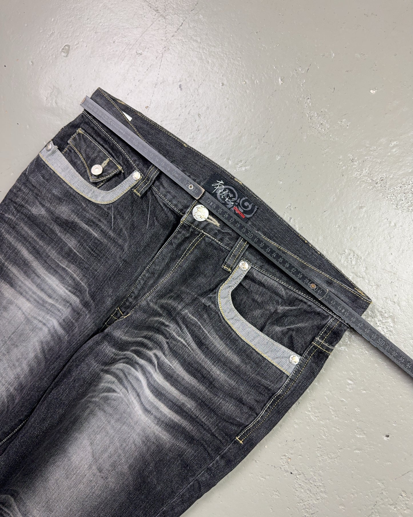 2000's Stockton Japanese Straight/Baggy Jeans *rare 36x34 (XL)