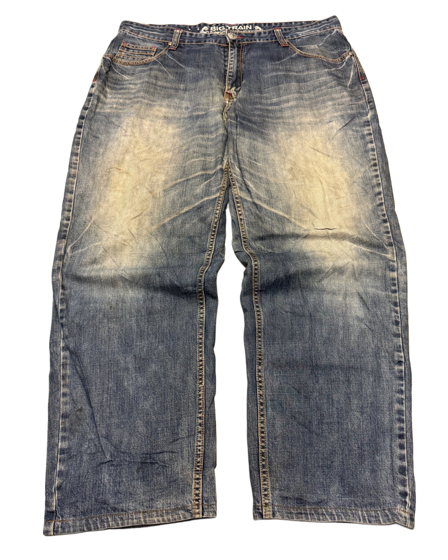 2000‘s Big Train Japanese Baggy Jeans *very rare 40x31