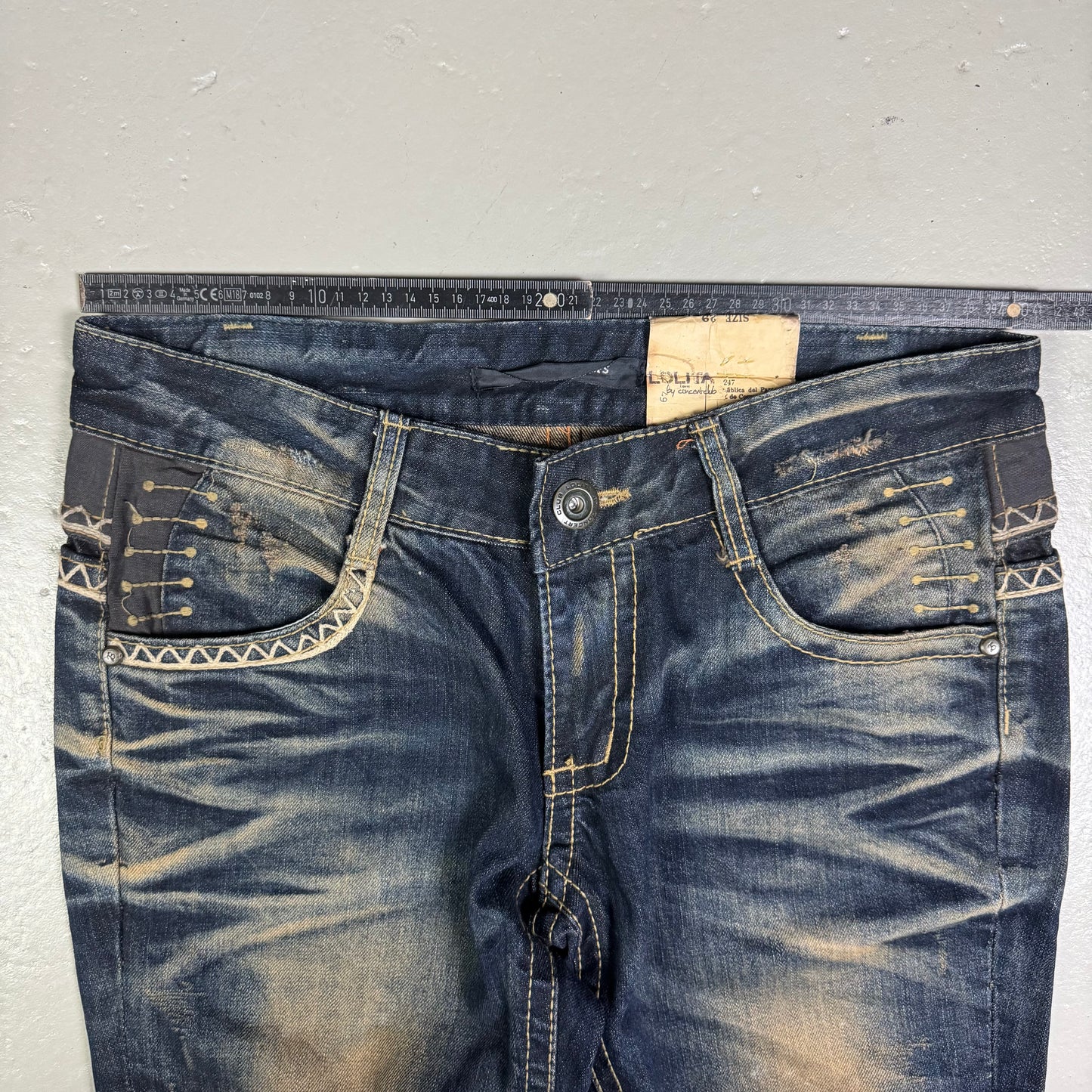 2000‘s Lolita Japanese Deadstock Bootcut Jeans Women‘s *rare (M)