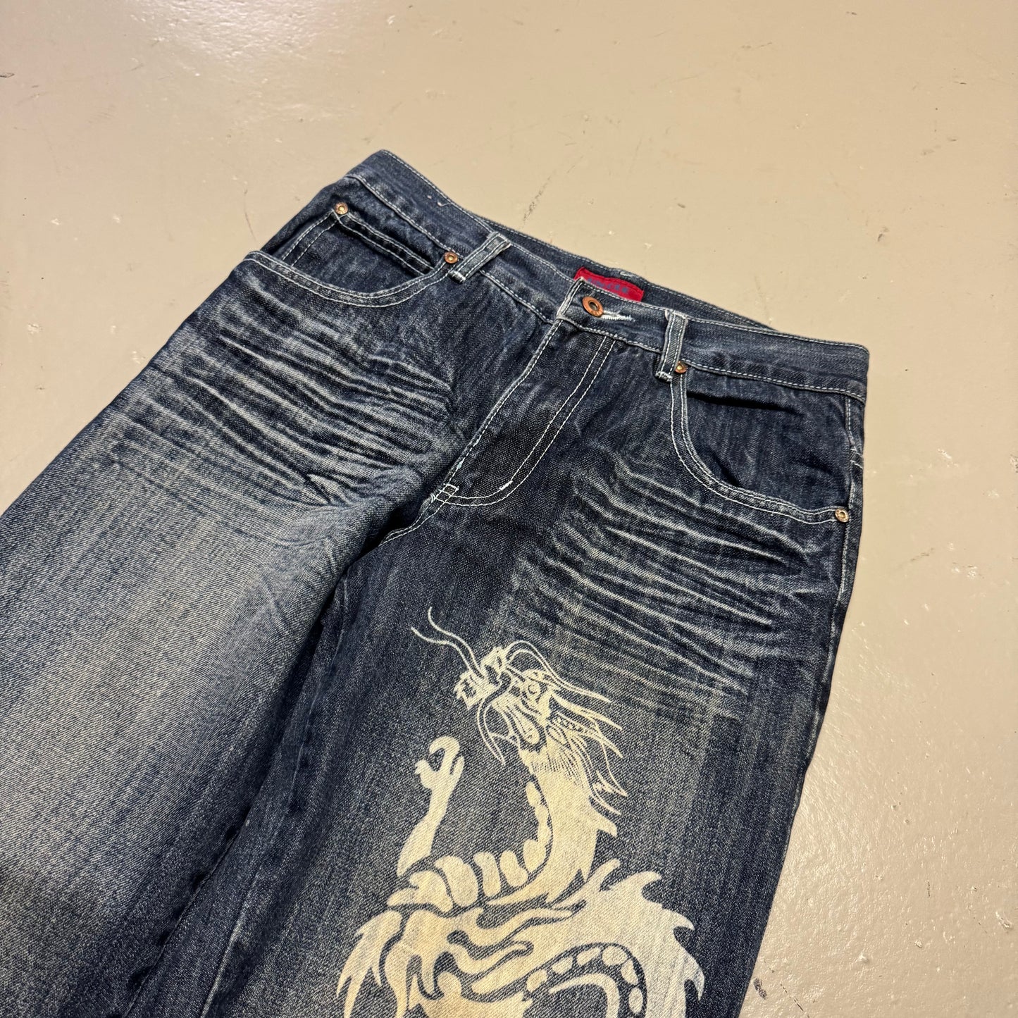 2000‘s Uncle Japanese Baggy Jeans *rare 29x32