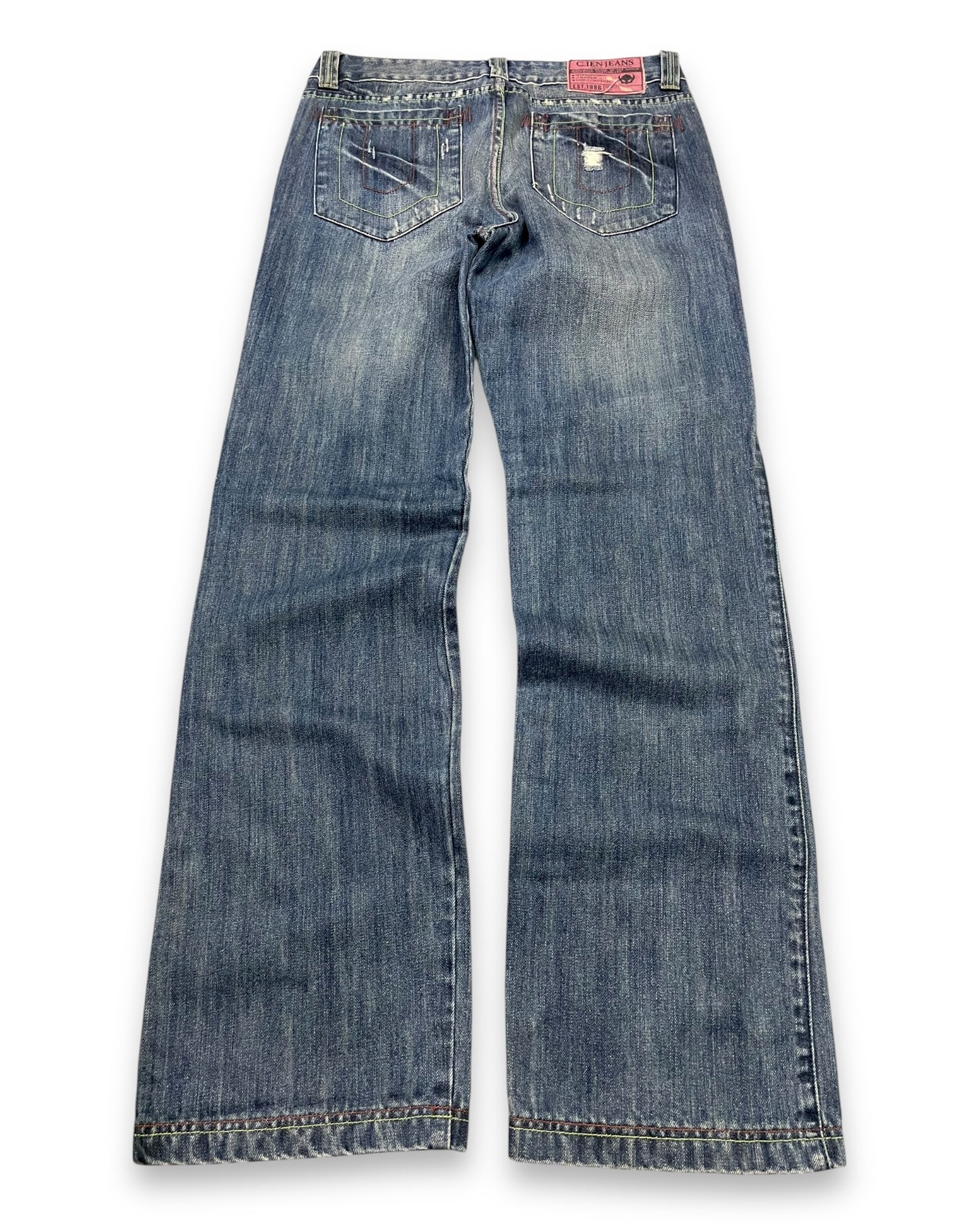 2000‘s Cien Japanese Style Baggy Jeans 32x33