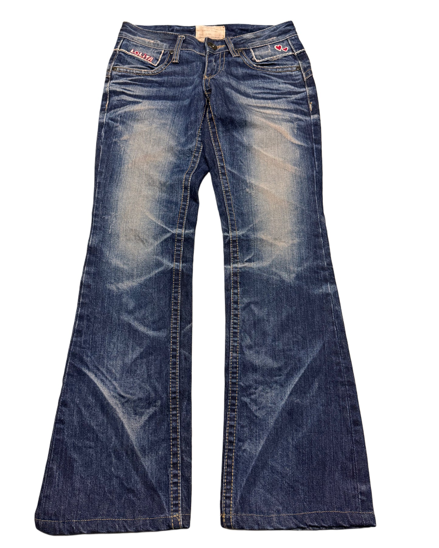 2000‘s Lolita Japanese Flared Jeans Women‘s *sehr selten (S)