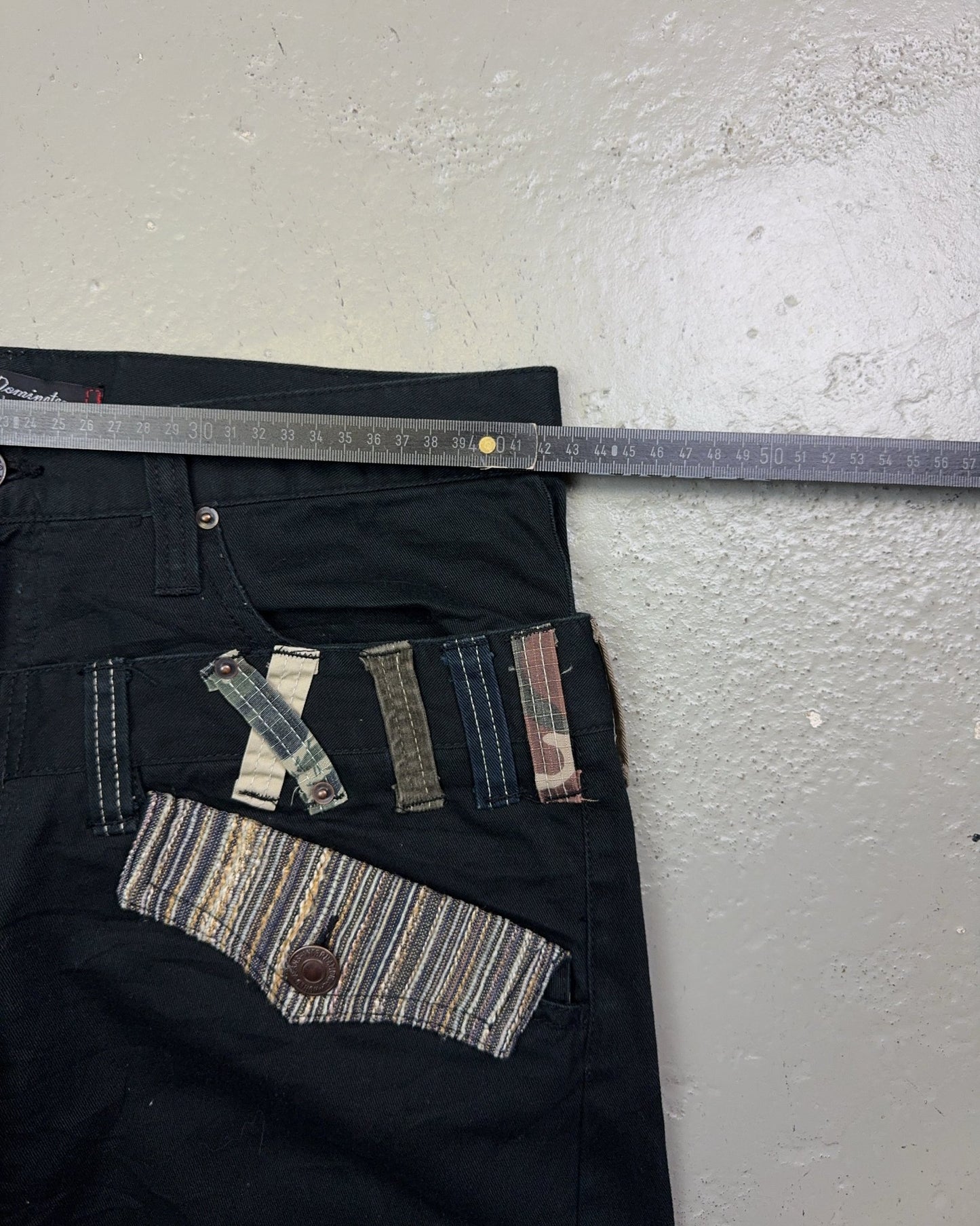 2000's Dominate Double Waist Japanese Archive Straight Jeans *very rare 32x32 (M)