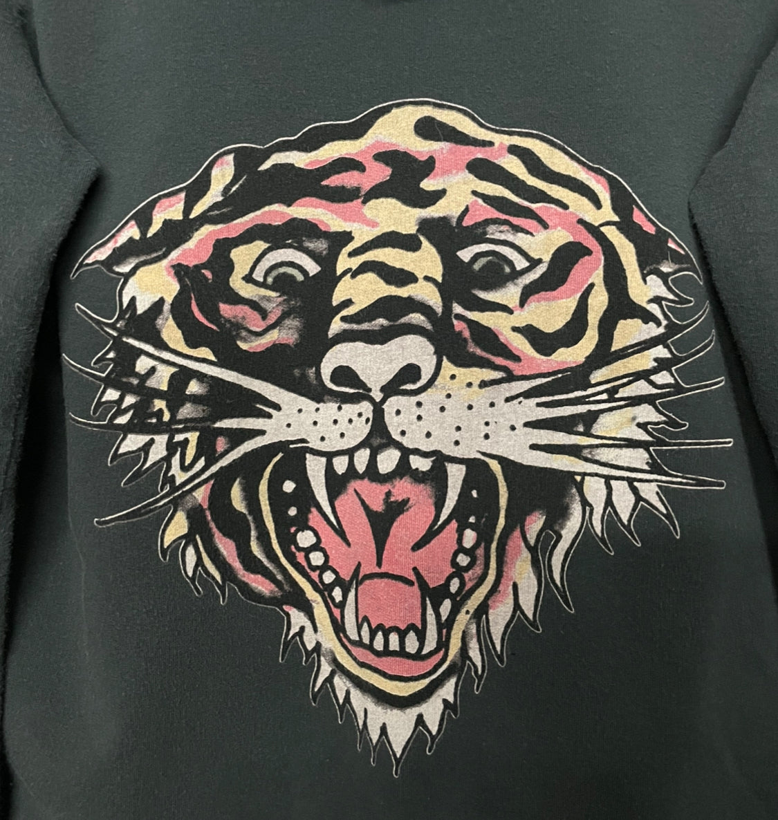 Y2K Ed Hardy Zip Hoodie Women‘s (S)