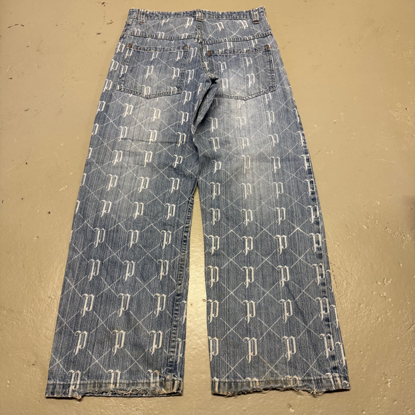 2000‘s Paco Hip Hop Baggy Jeans *very rare 30x30