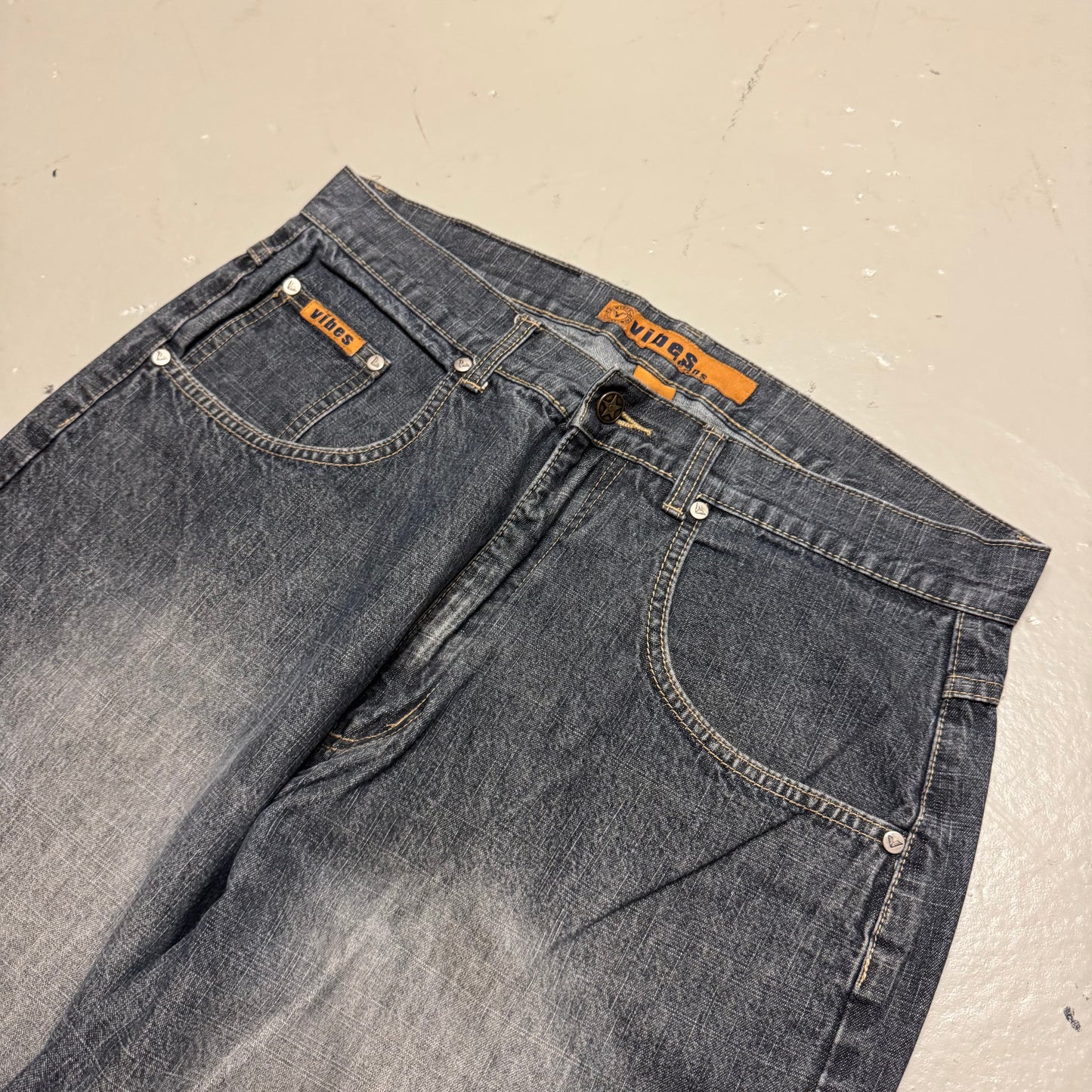 2000‘s vibes Hip Hop Baggy Jeans Vintage/Y2K *rare 34x34