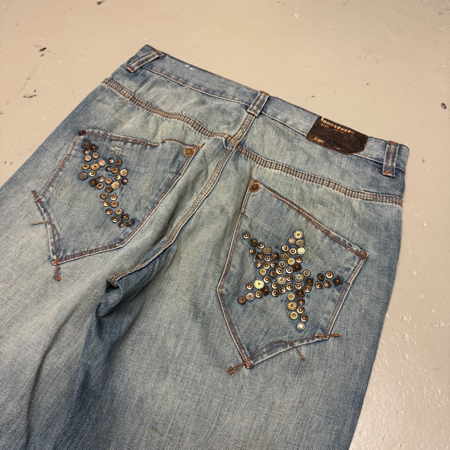 2000‘s Rocawear Hip Hop Baggy Jeans *sehr selten 34x33
