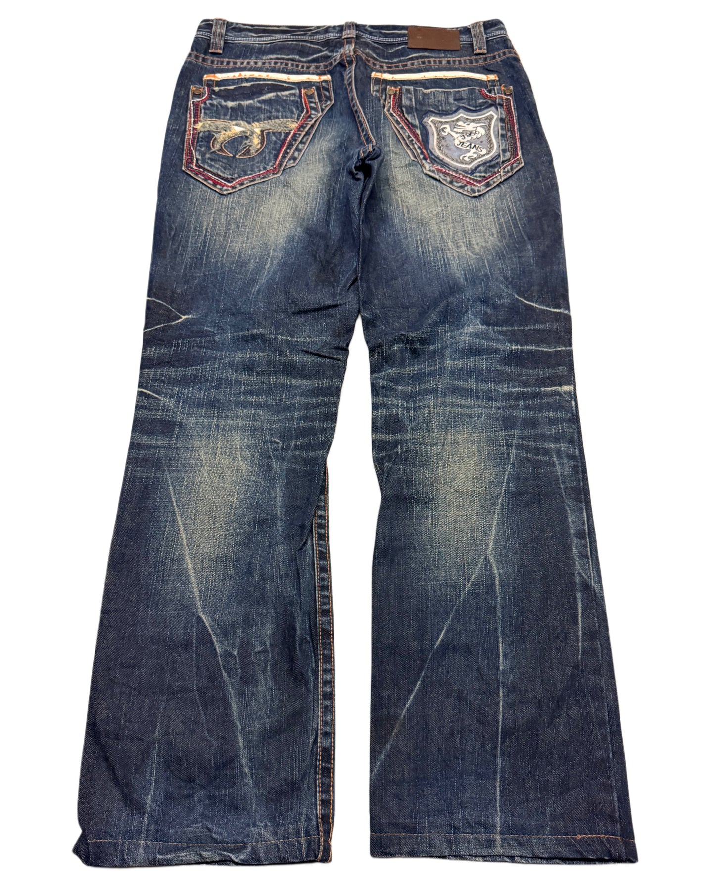 2000‘s J950 Japanese Archive Baggy/Straight Jeans *very rare 32x30