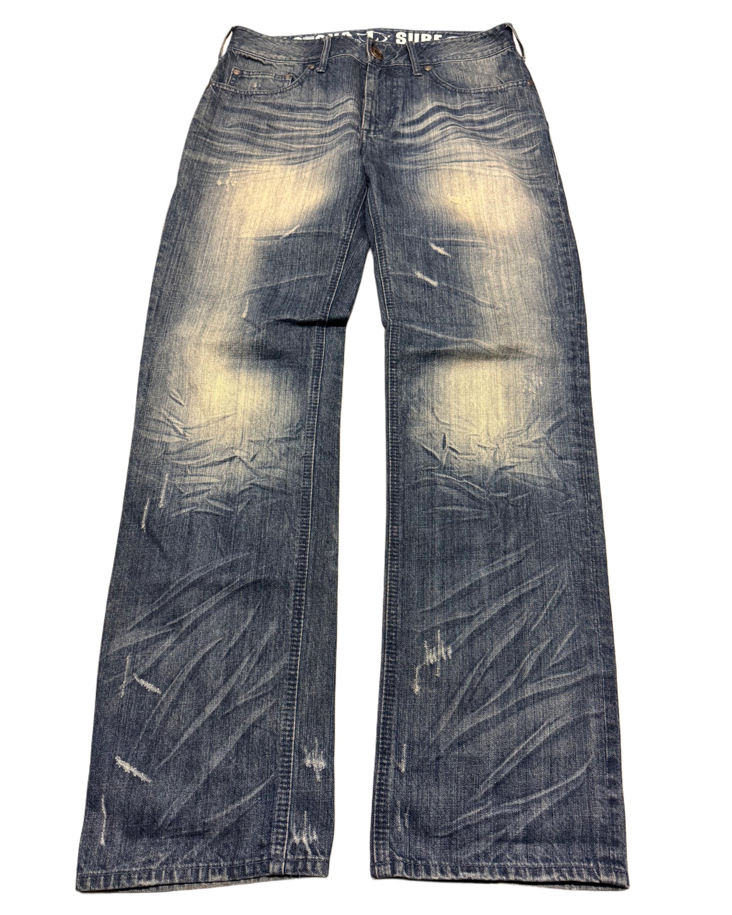 2000‘s Gotcha Surf Hip Hop Baggy Jeans *rare 32x33
