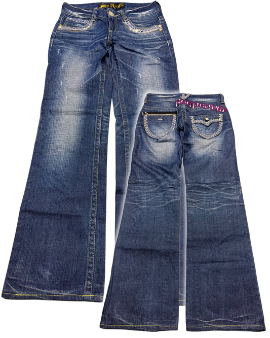 2000‘s Red Pepper Japanese Vintage Bootcut Jeans Women‘s *selten 26x30