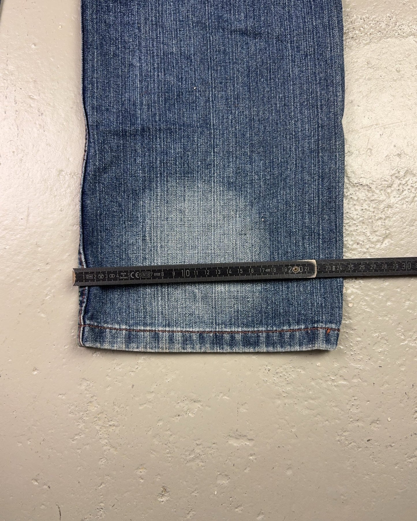 2000's Blue Ocean Jean Company Japanese Baggy Jeans *rare 32x32 (M)