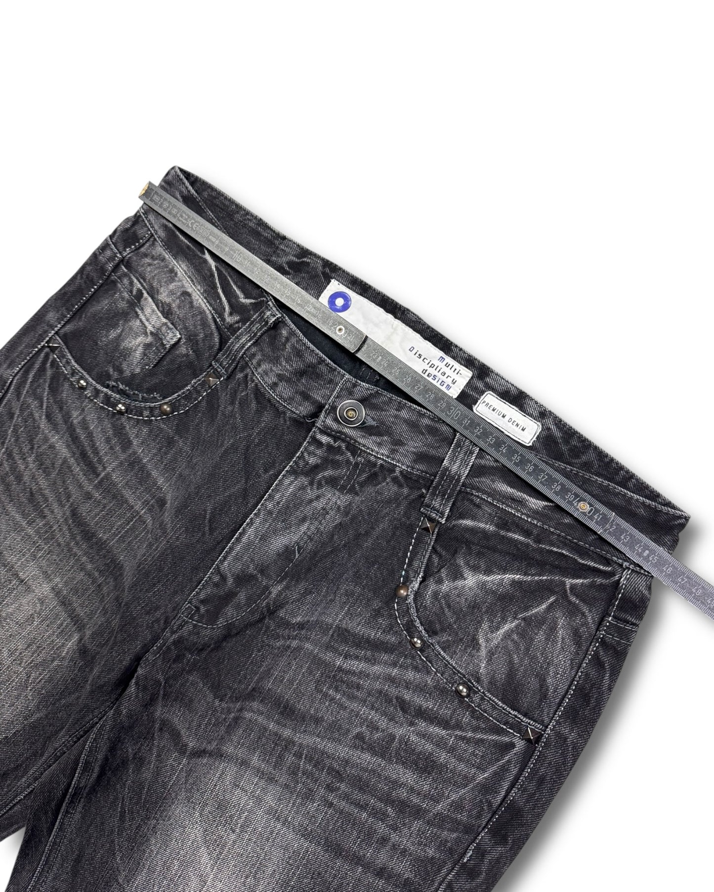 2000's Multi Discipline Design Baggy Jeans *very rare 34x34 (L)