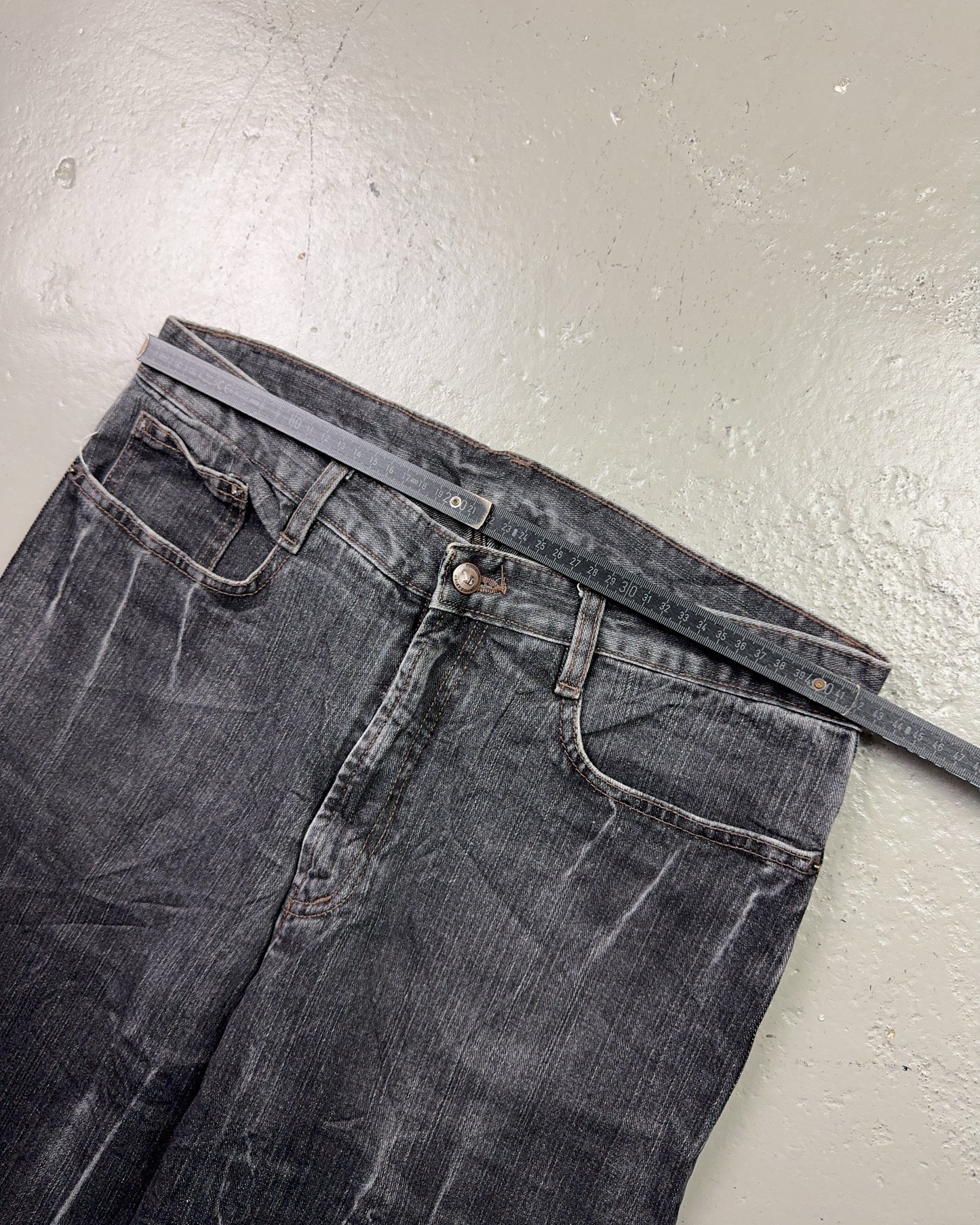 2000's Candid Keven Japanese Baggy Jeans *rare 32x30 (M)