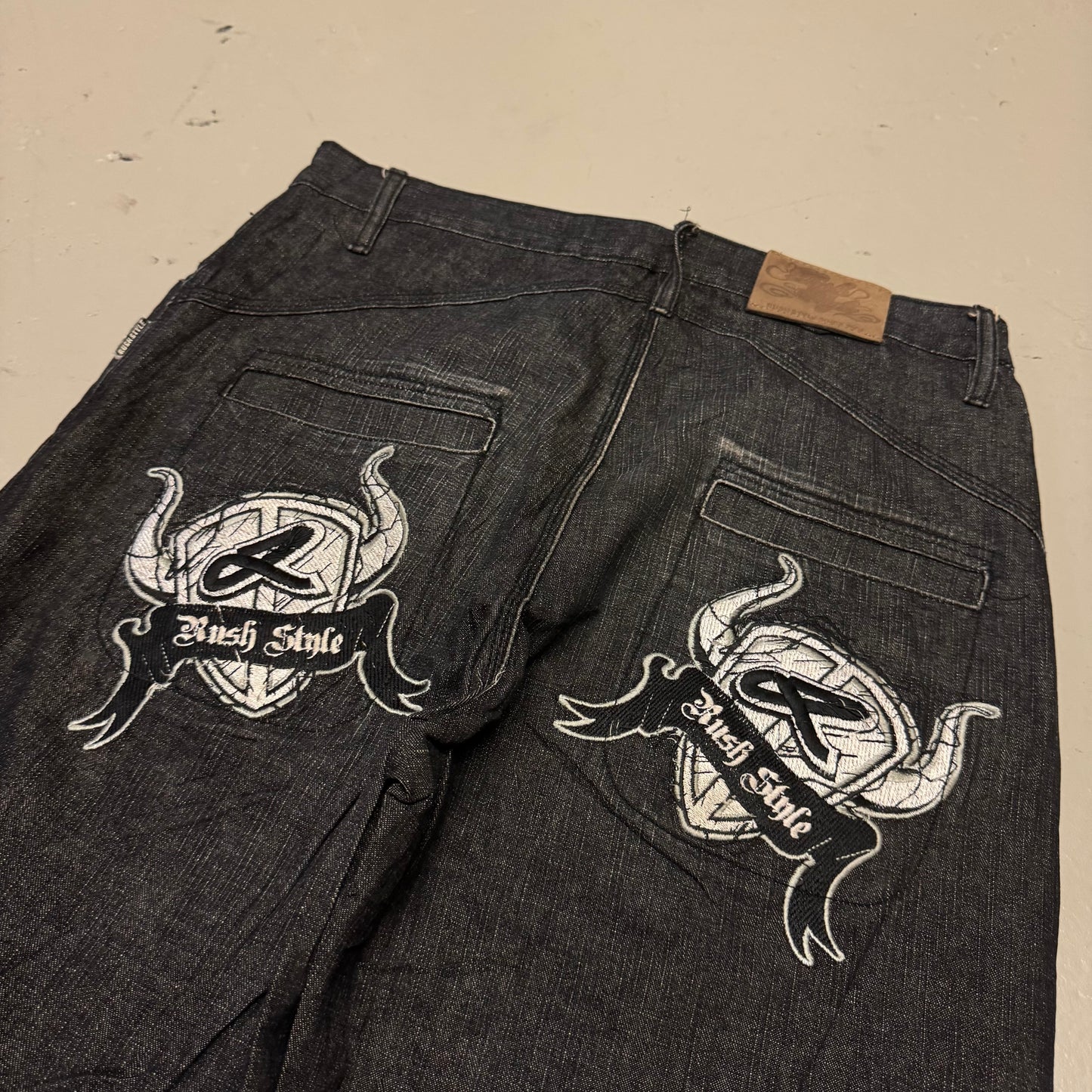 2000‘s Rush Style Baggy Jeans *rare 30x32