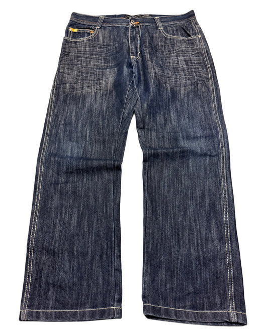 2000's Southpole Hip Hop Baggy/Straight Jeans 34x29