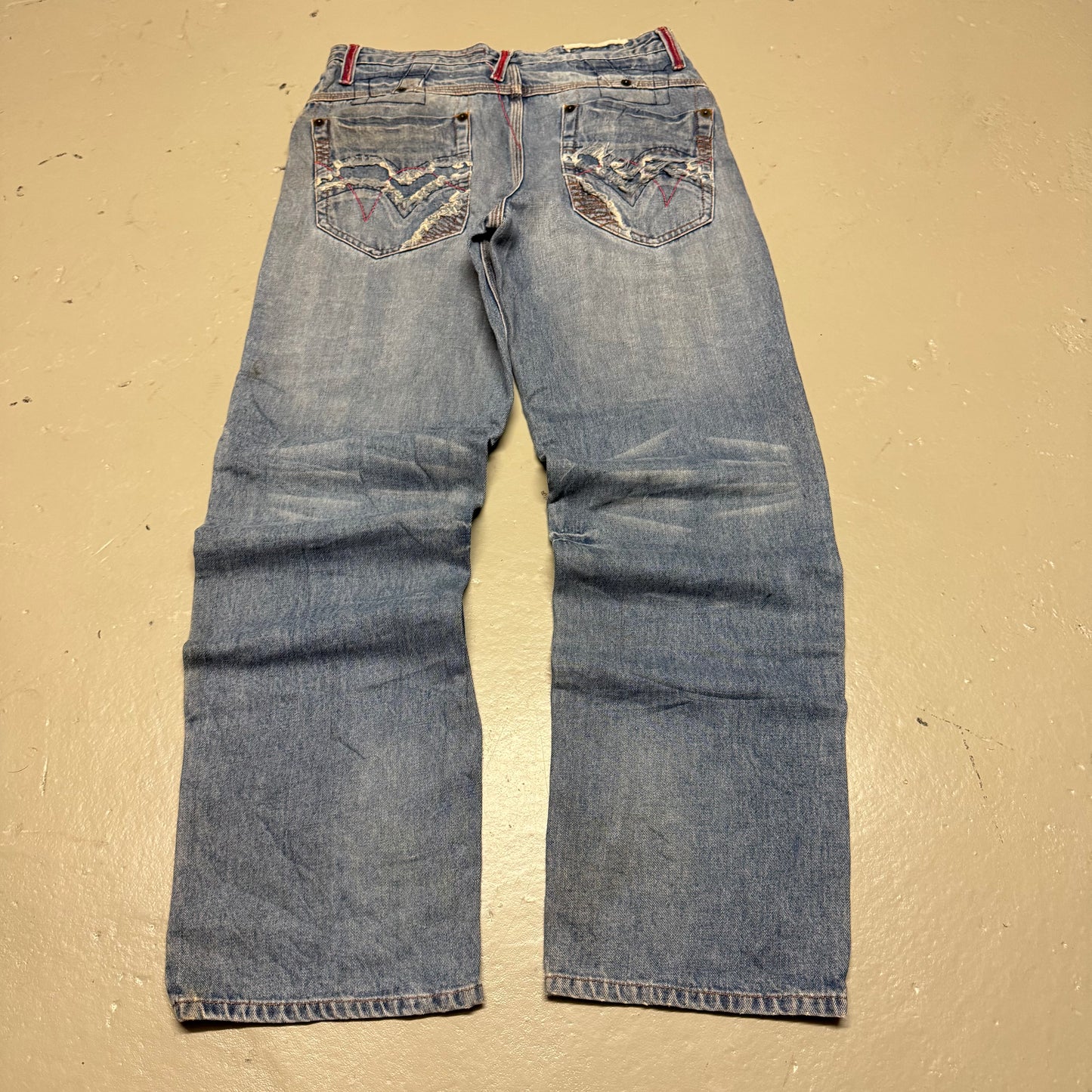 2000‘s Bossini Baggy Jeans *rare 33x33