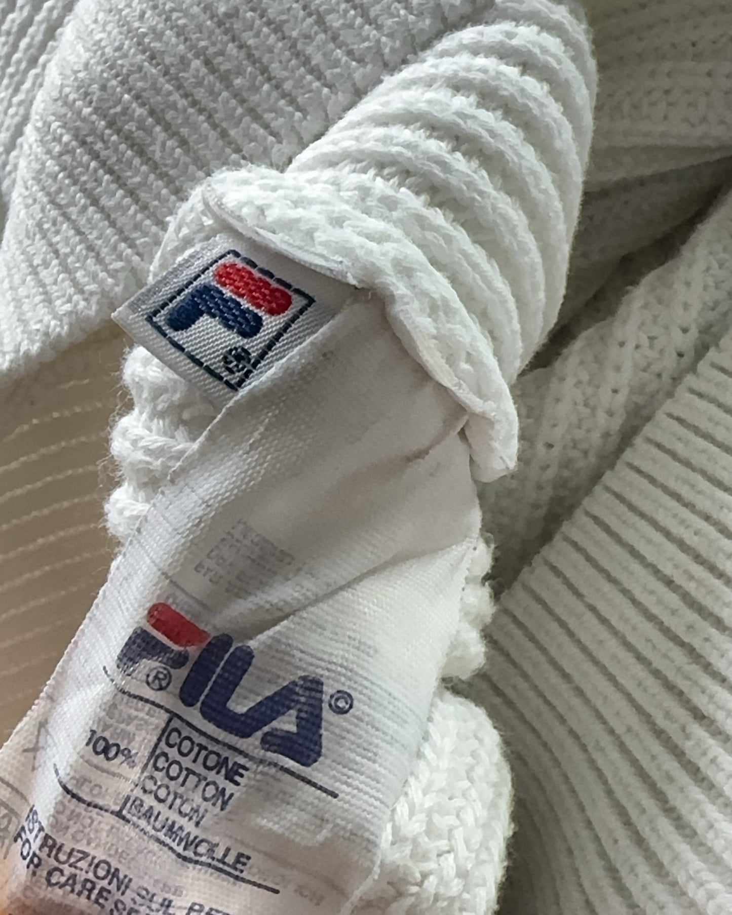 1990's Fila Knit Sweater *rare (M)