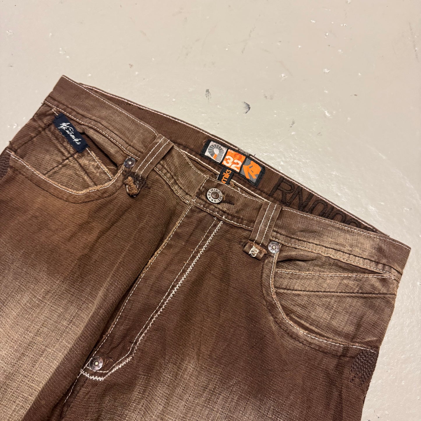 2000‘s Akademiks Hip Hop Baggy Jeans *very rare 32x30