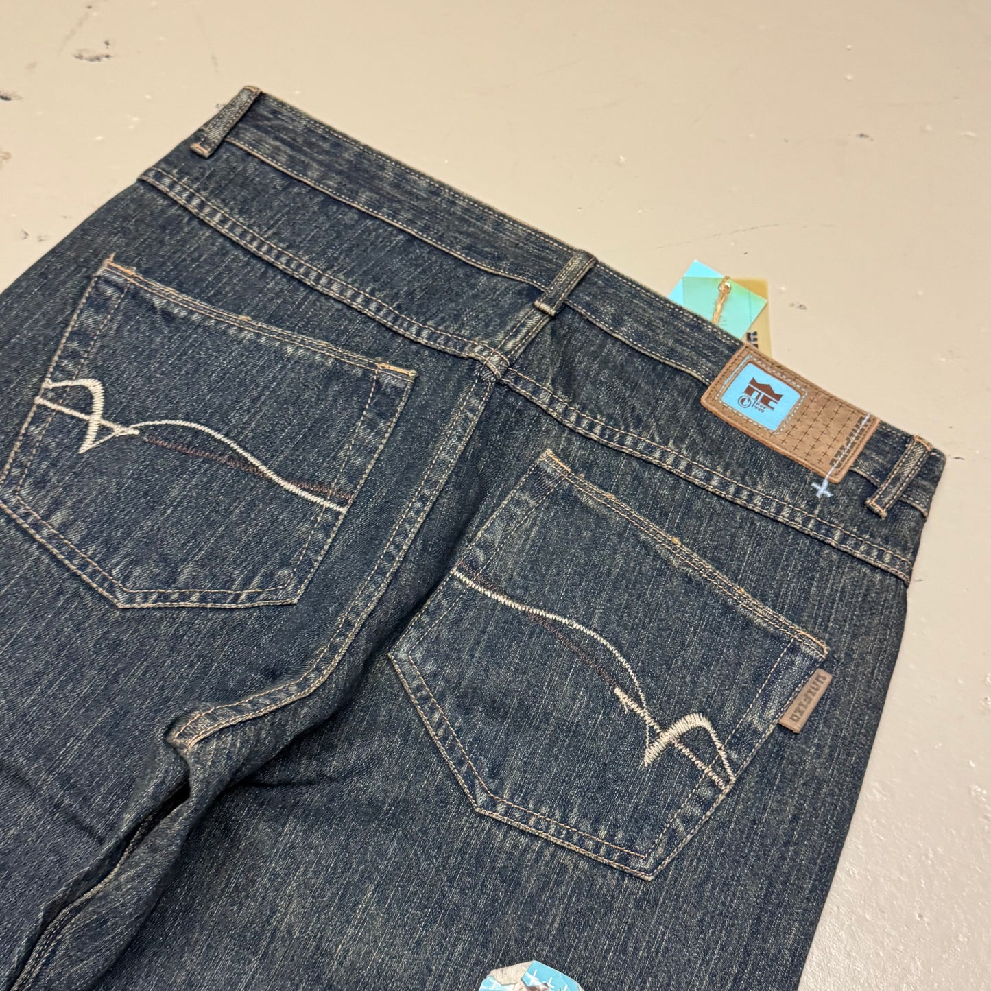 2000‘s NC Collective Deadstock Hip Hop Baggy Jeans *selten 32x32