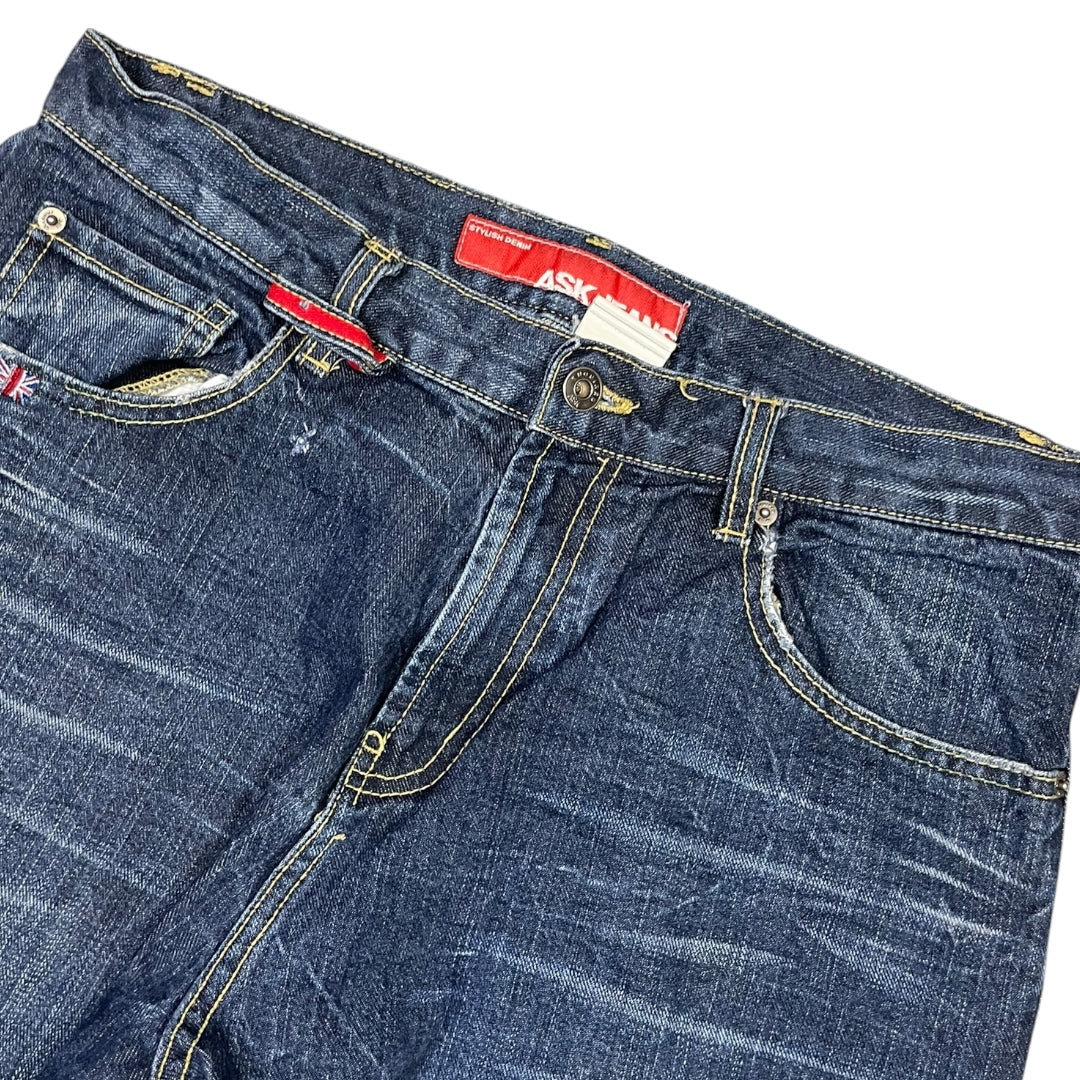 2000‘s Ask Baggy Jeans *rare 32x30