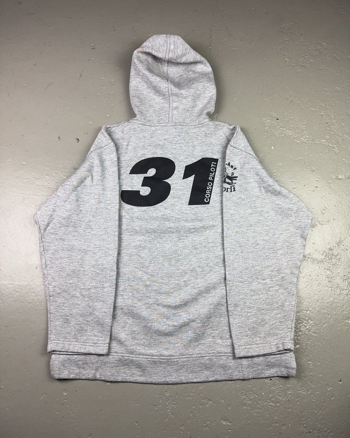 1990's Corso Piloti Hoodie Men's *rare (L) - Lennys Vintage