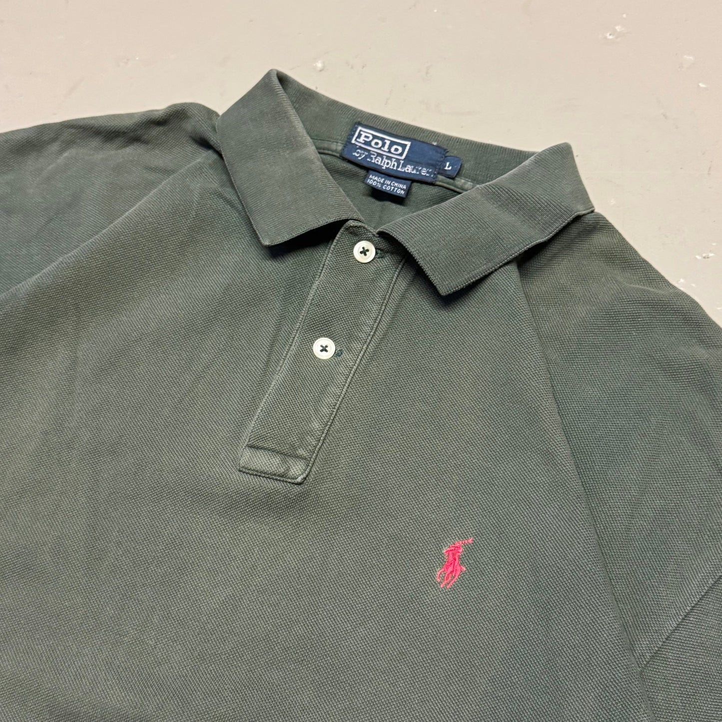 1990‘s Ralph Lauren Polo Shirt (L) - Lennys Vintage