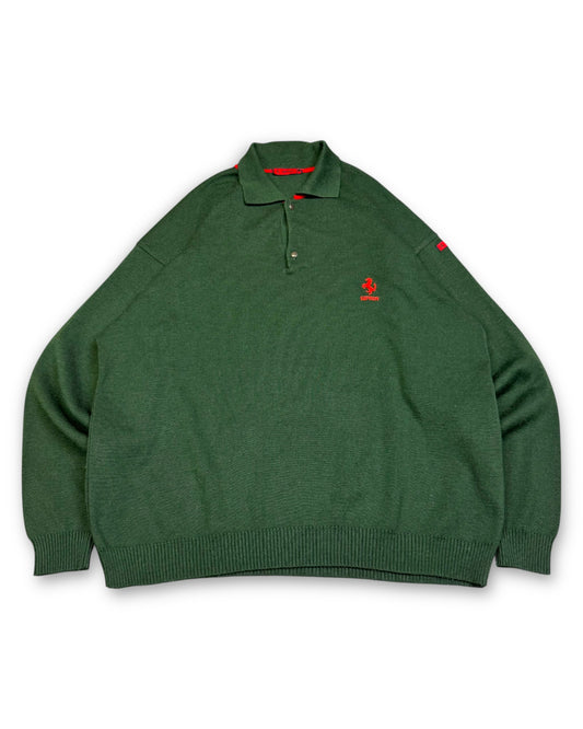 1990’s Ferrari made in Italy Wool Sweater *very rare (XL)