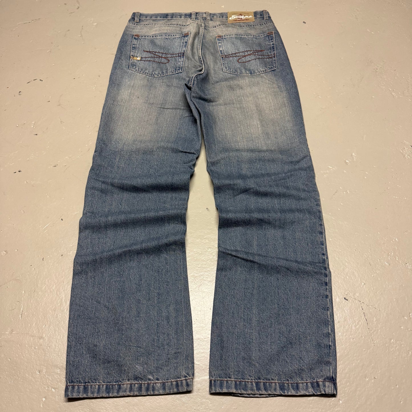 2000‘s Southpole Hip Hop Baggy Jeans *rare 36x36