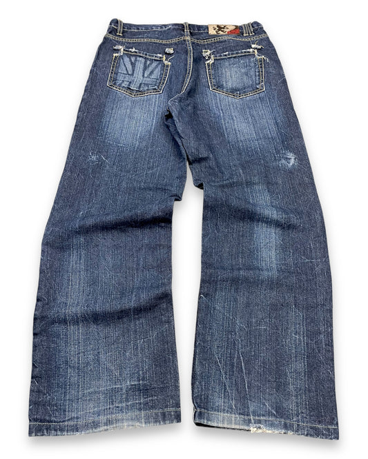 2000‘s Ask Baggy Jeans *rare 32x30