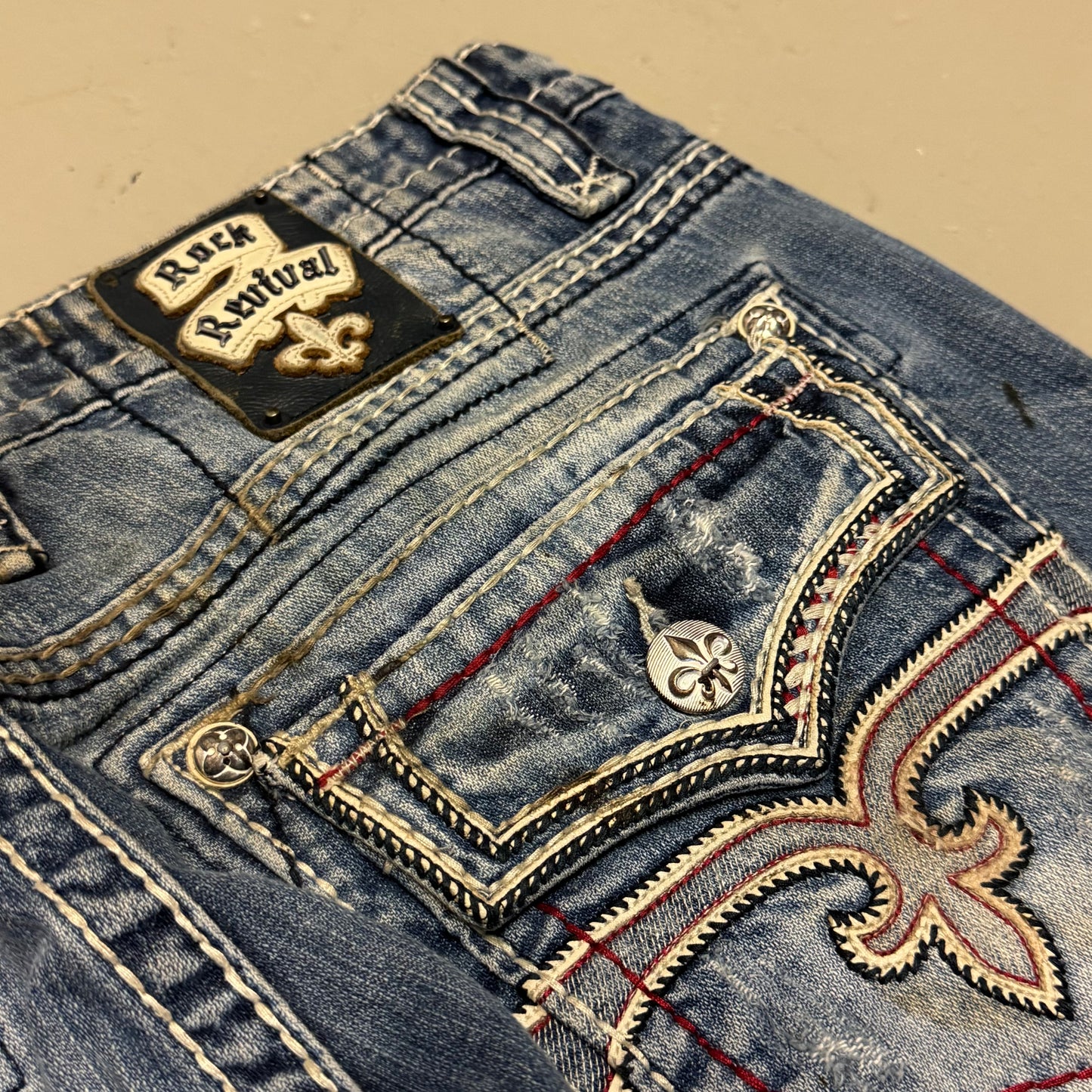 2000‘s Rock Revival Baggy Jeans *sehr selten 38x34