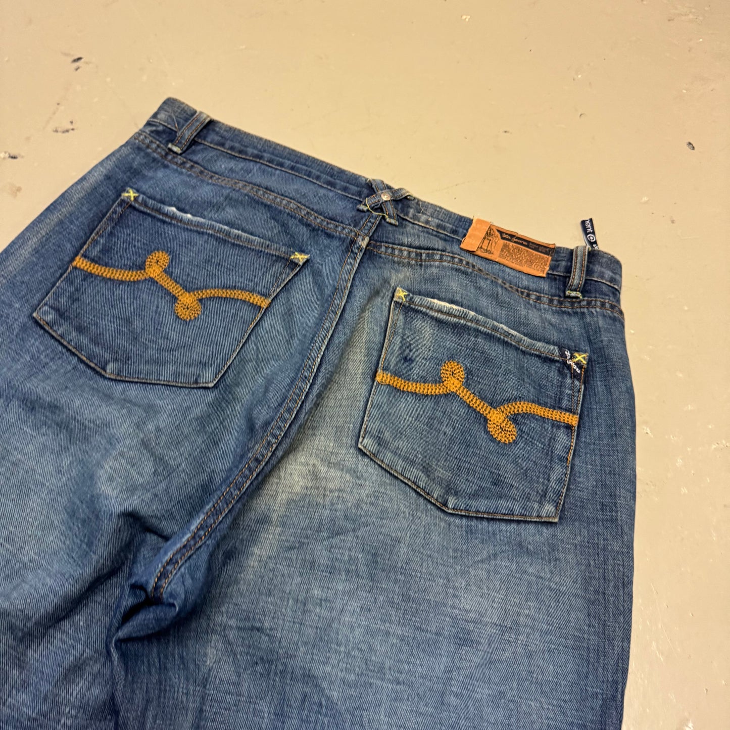 2000‘s LRG Hip Hop Baggy Jeans *rare 36x34