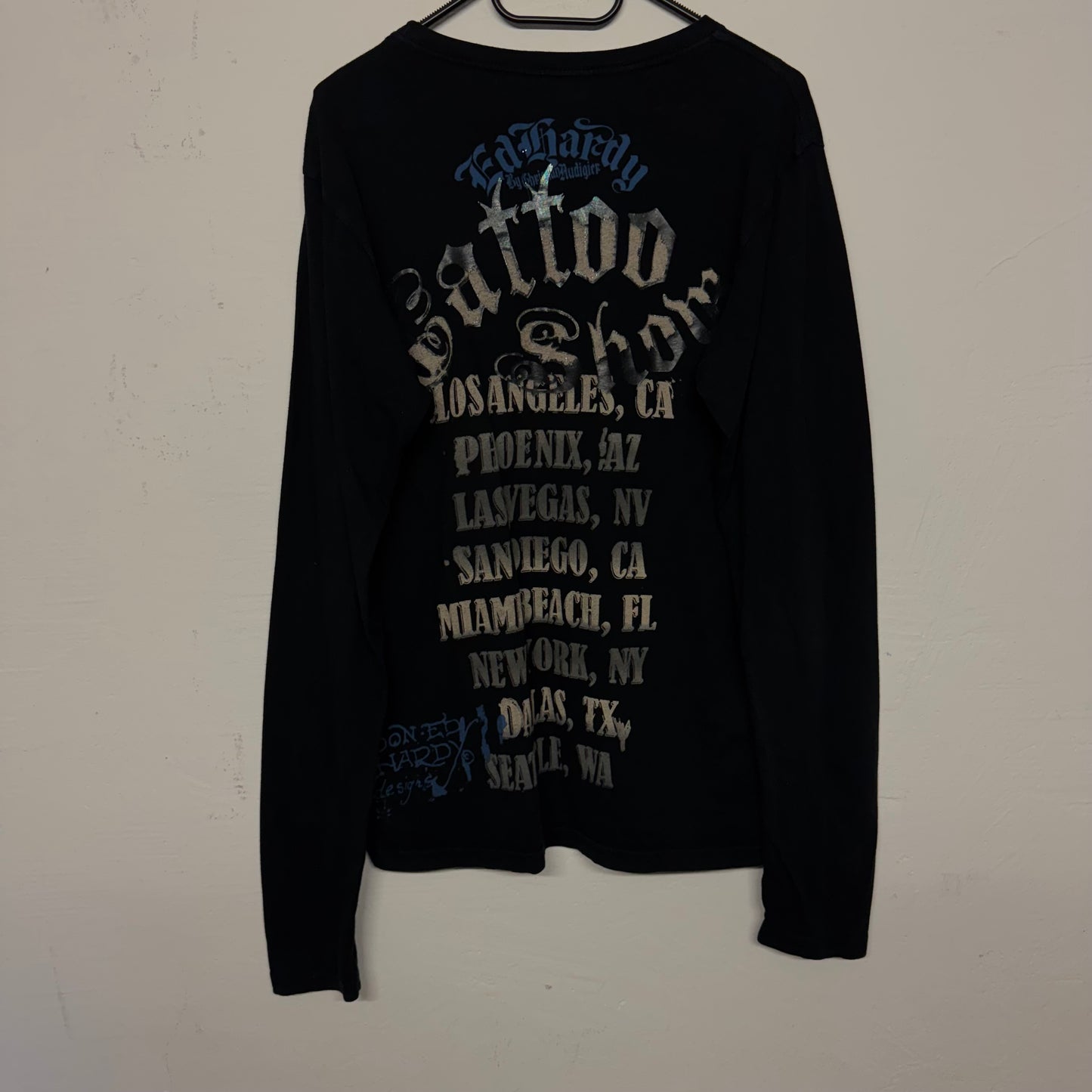2000‘s Ed Hardy Longsleeve made in U.S.A. *sehr selten (M)