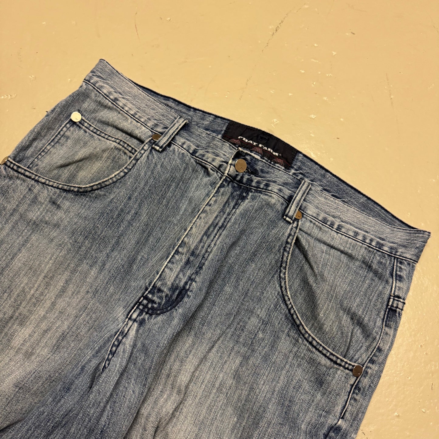 2000‘s Phat Farm Hip Hop Baggy Jeans *rare 36x30