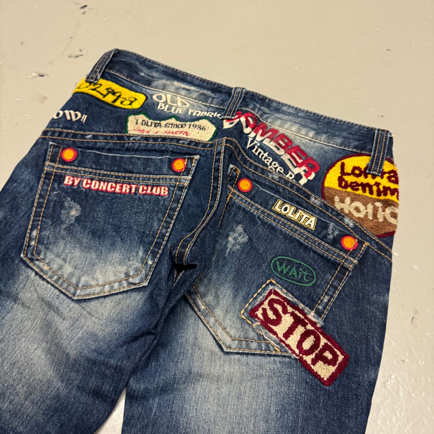 2000‘s Lolita Japanese Jeans Women‘s *very rare (S)