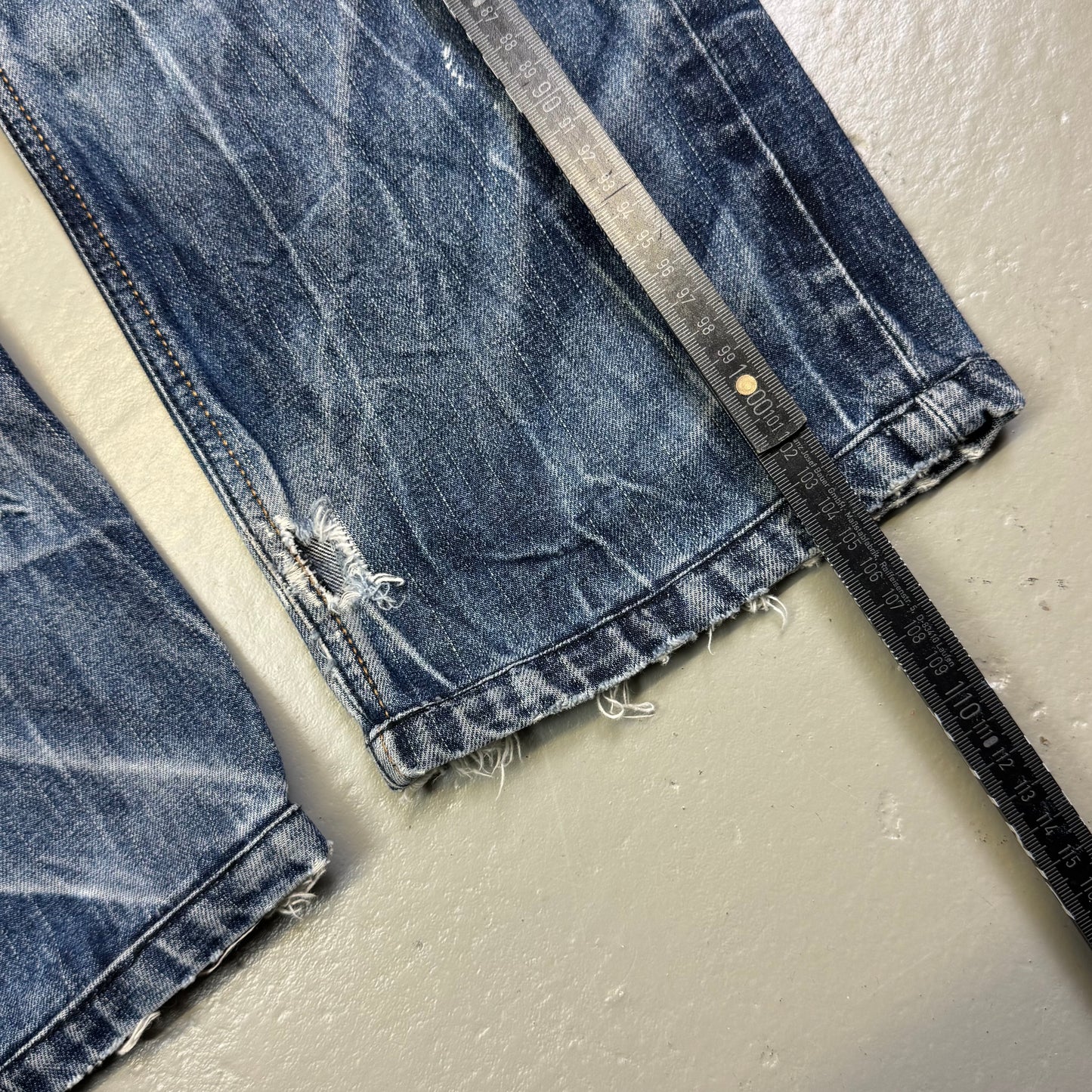 2000’s Evisu Japanese Straight/Baggy Fit Jeans *very rare 30x32