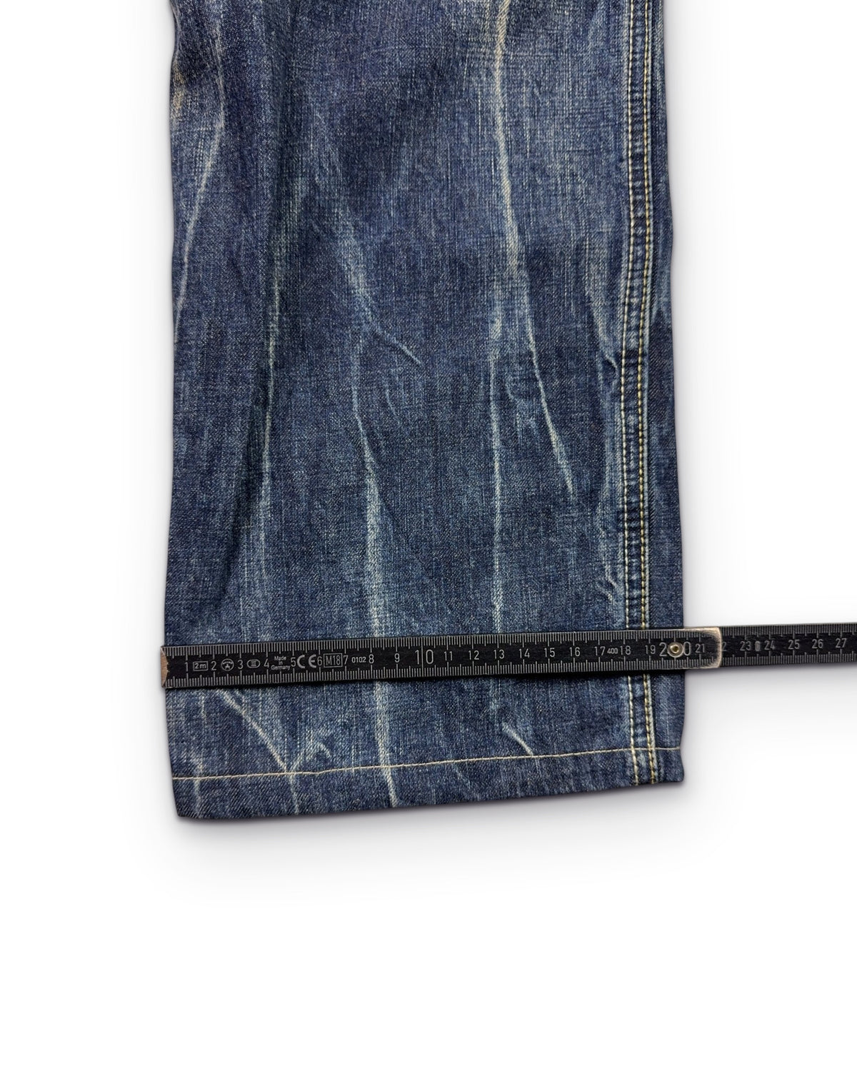 2000's Oniarai Japanese Straight/Baggy Jeans *rare 32x32 (M)