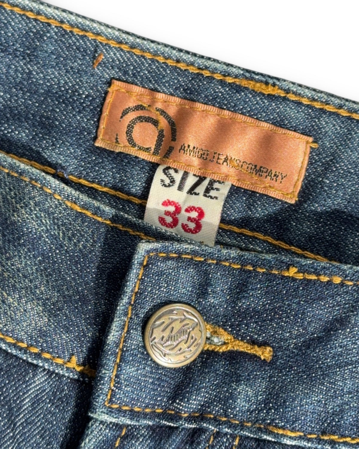 2000's Anigo Japanese Baggy/Bootcut Jeans *rare 33x34 (L) - Lennys Vintage