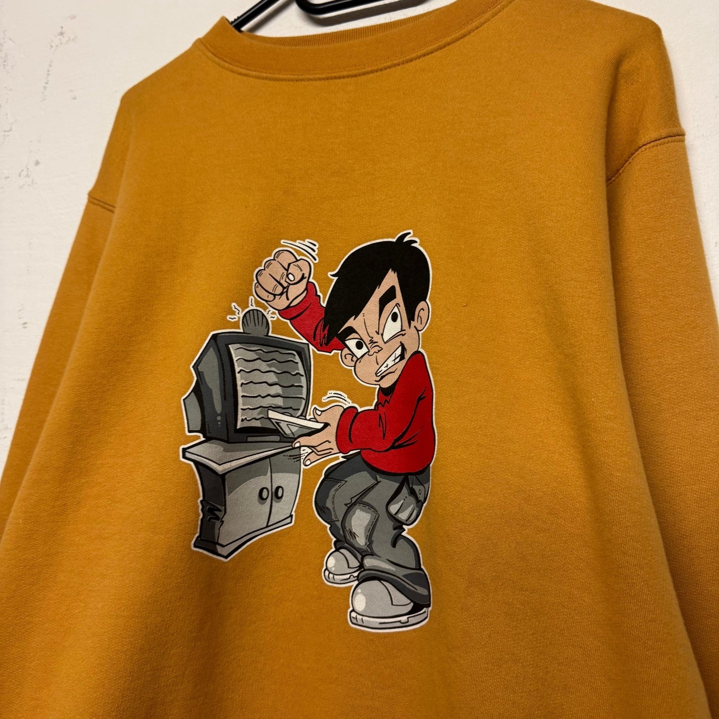 2000‘s Bad+Mad Hip Hop Sweater *rare (XS) - Lennys Vintage