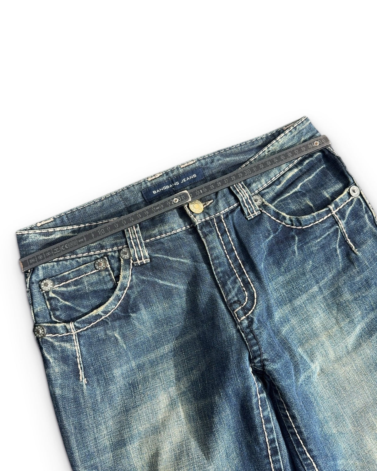 2000's Bang Bang Jeans Japanese Archive Bootcut/Flared Jeans *very rare 32x32 (M) - Lennys Vintage