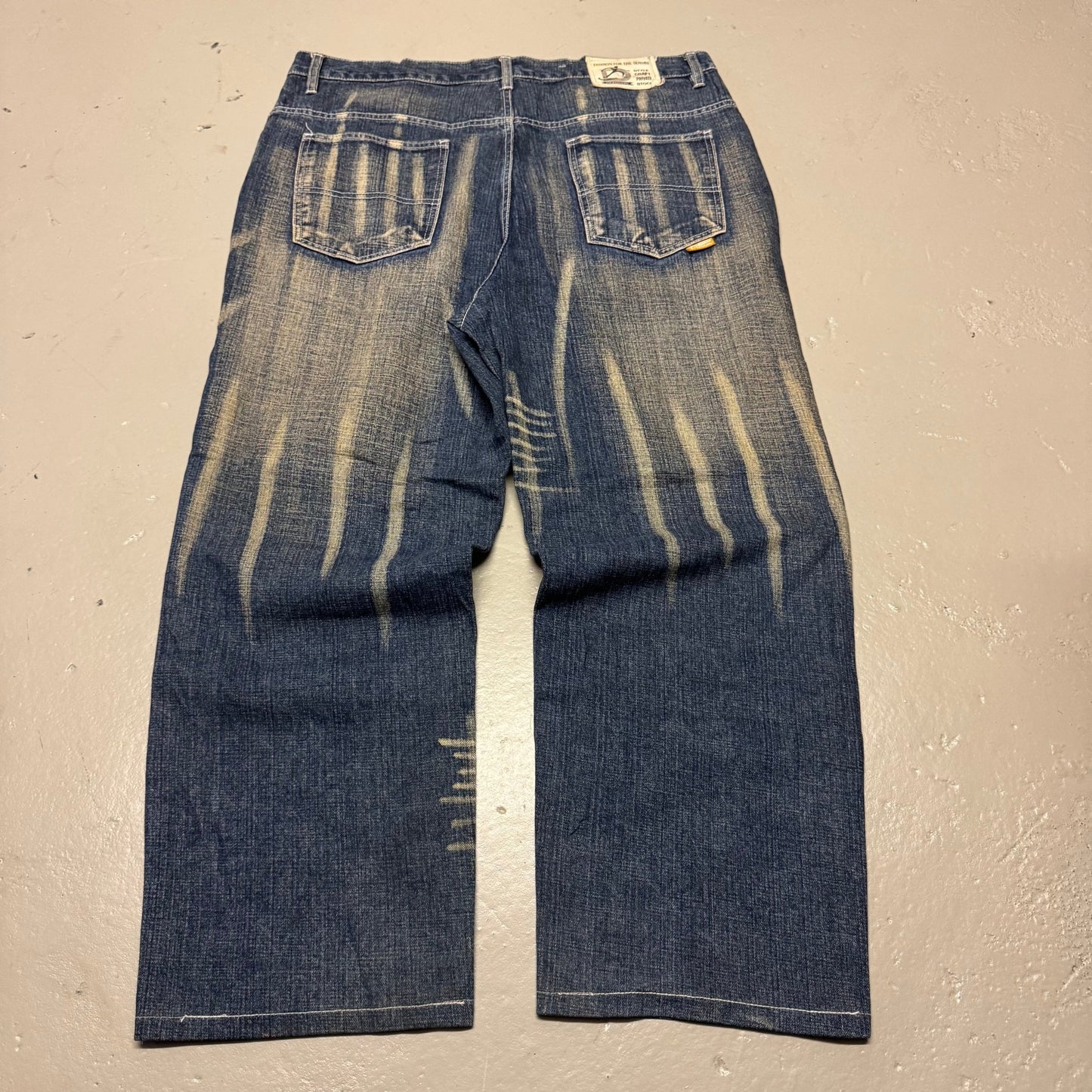 2000‘s Dermson Hip Hop Baggy Jeans 38x30 - Lennys Vintage