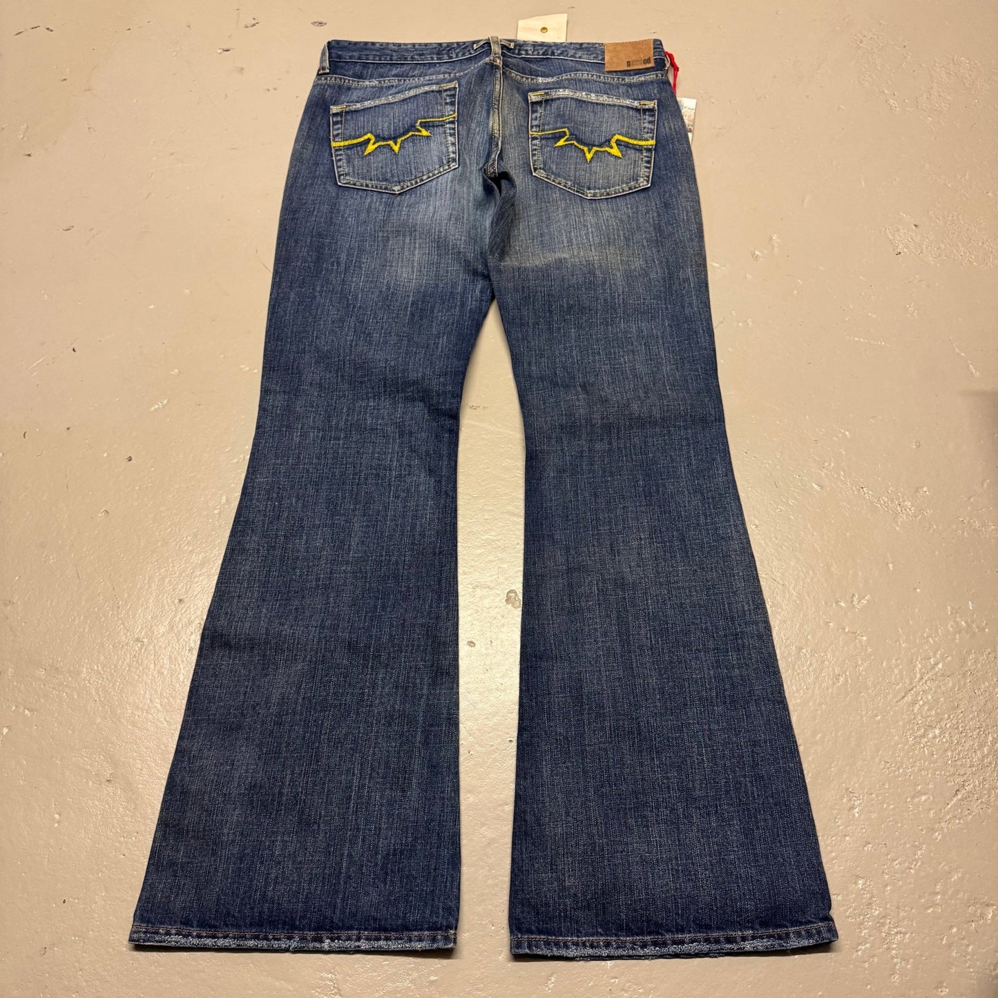 2000‘s Gsus Sindustries Deadstock Low Waist Bootcut Jeans 31x32 - Lennys Vintage