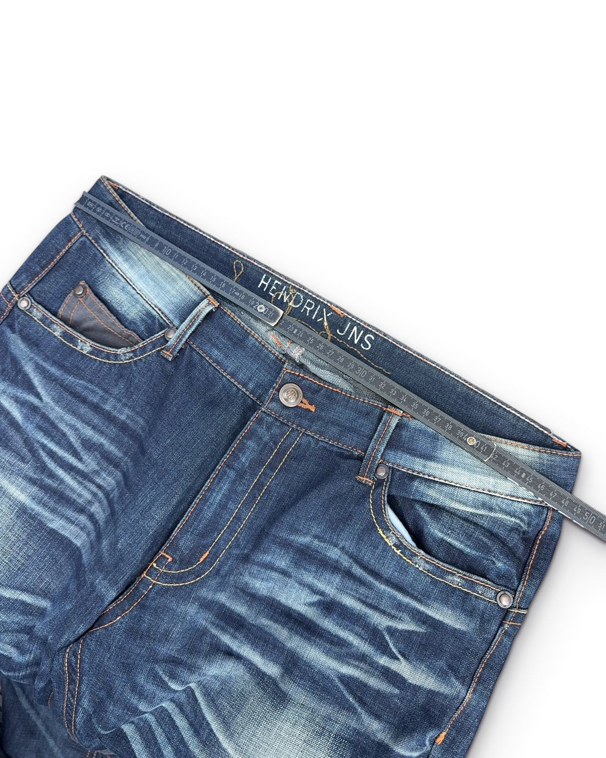2000's Hendrix Japanese Straight/Baggy Jeans *rare 38x34 (XXL) - Lennys Vintage