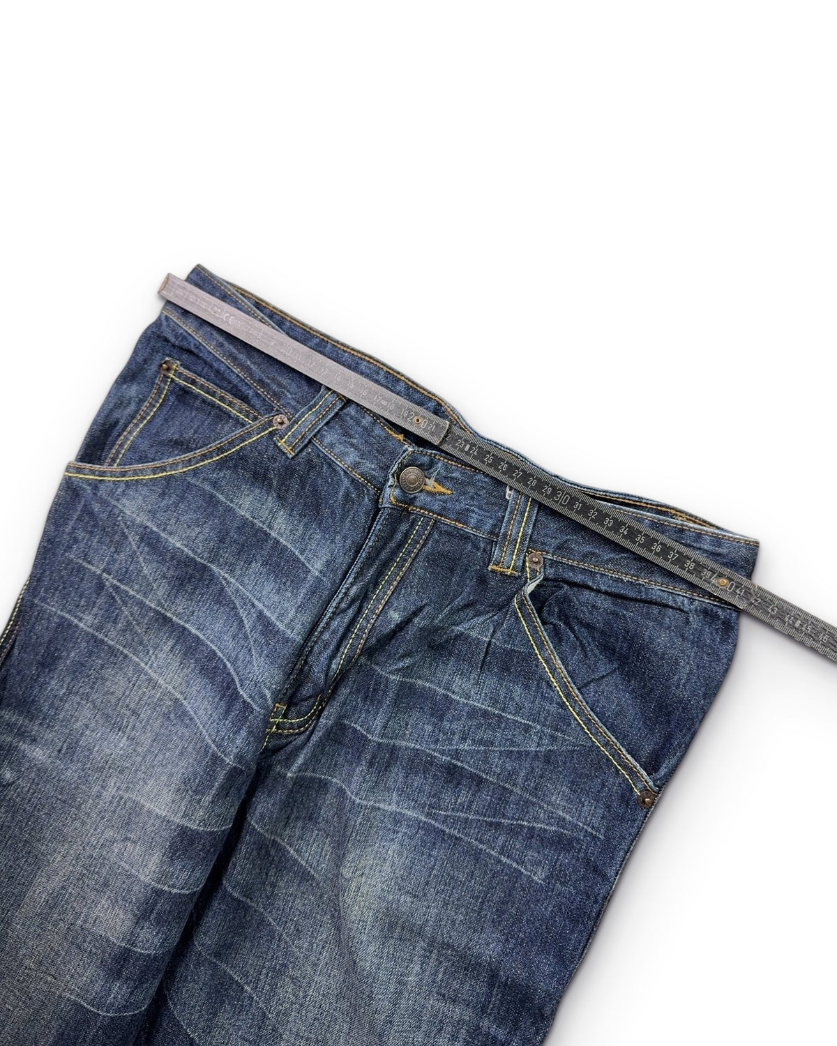 2000's Japanese Baggy/Bootcut Jeans *rare 32x32 (M) - Lennys Vintage