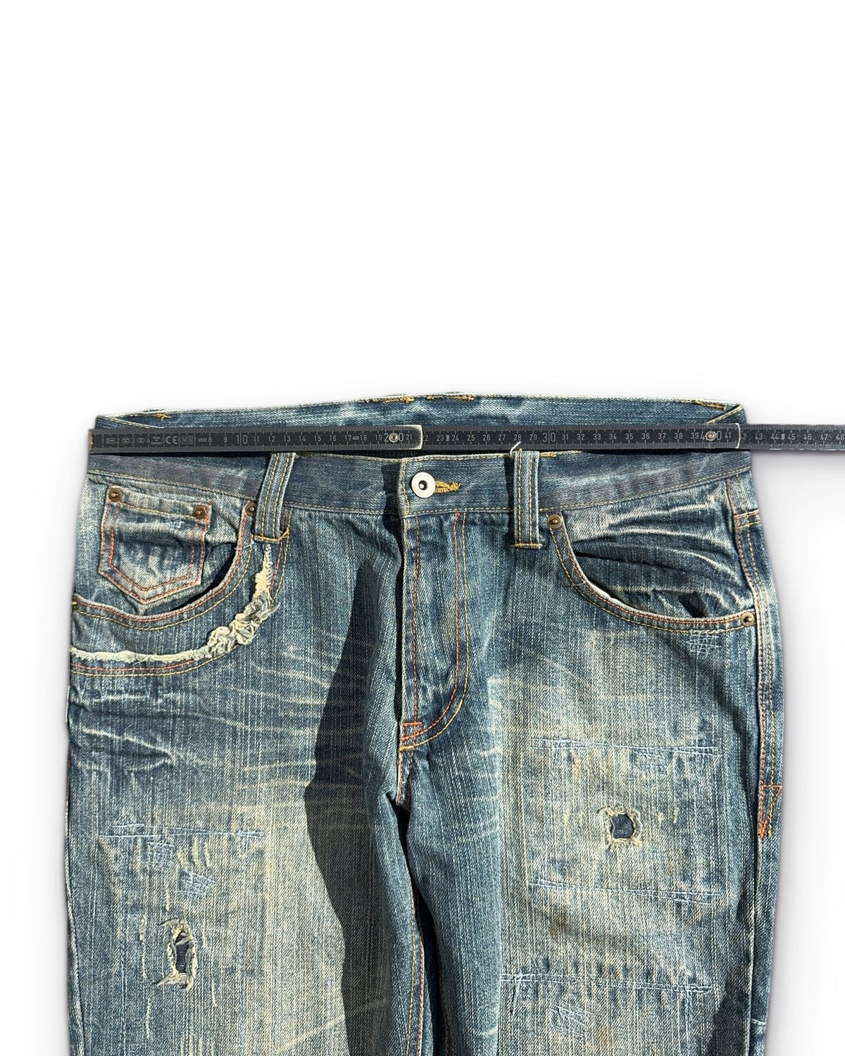 2000's Japanese Bootcut/Flared Jeans *rare 32x32 (M) - Lennys Vintage